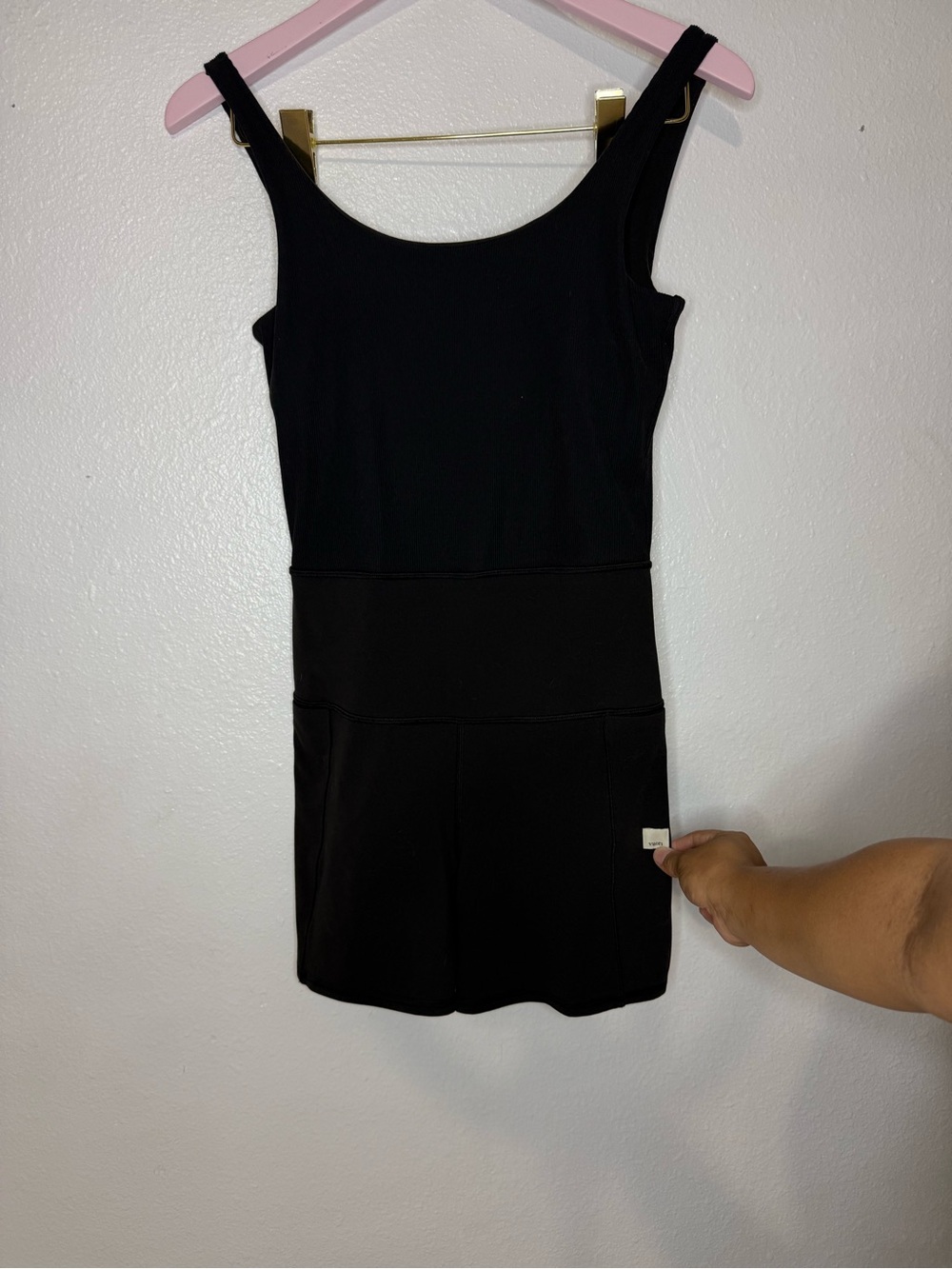Vuori Black studio onesie Romper